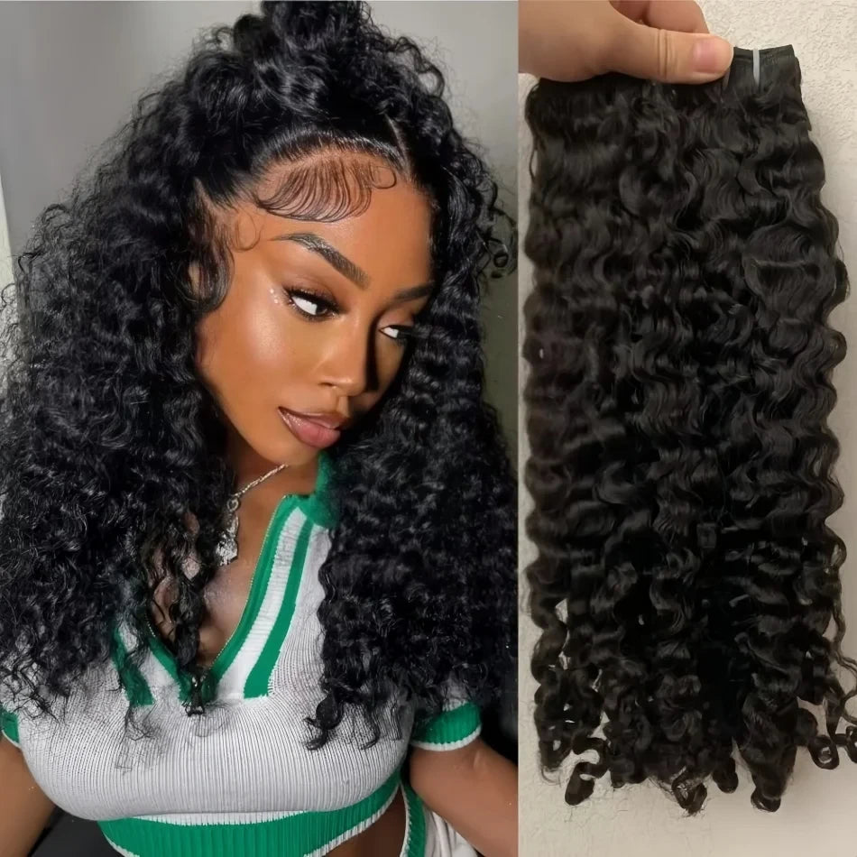 Burmese Raw Curly Hair Bundles