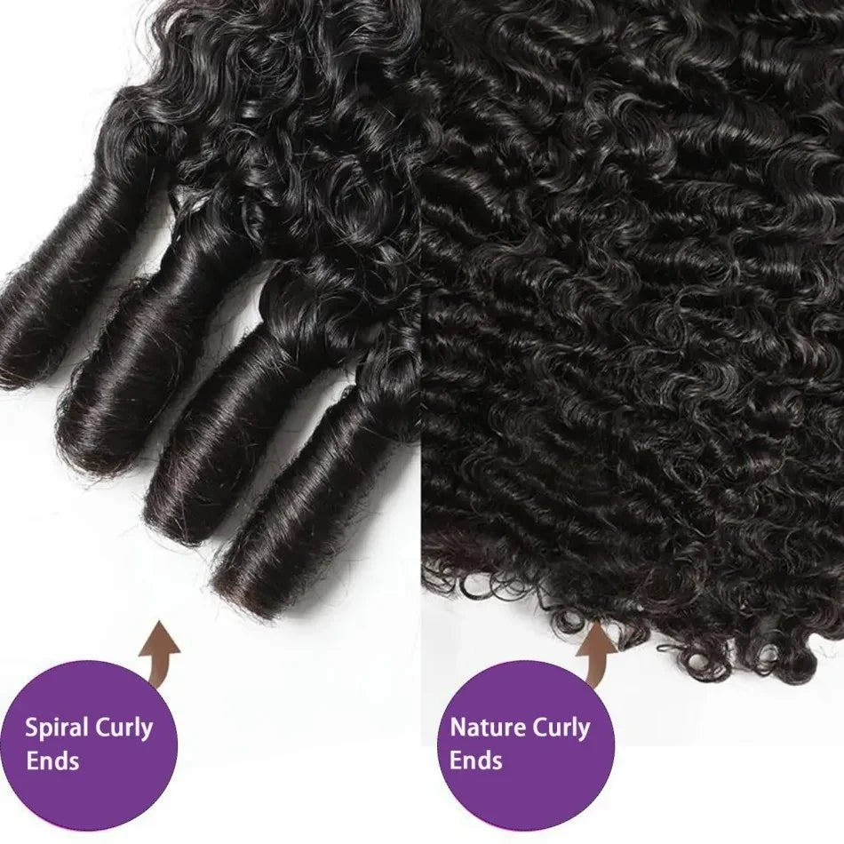Burmese Raw Curly Hair Bundles