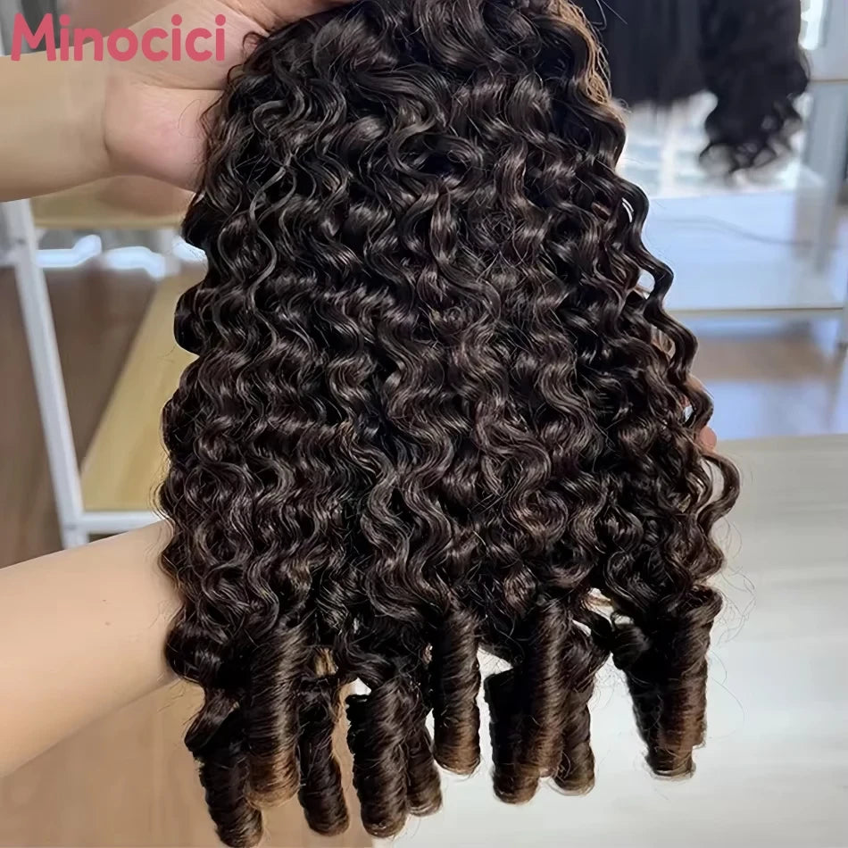 Burmese Raw Curly Hair Bundles