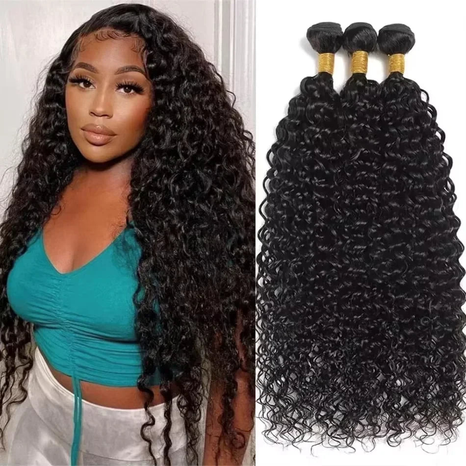Burmese Deep Wave Human Hair Bundles