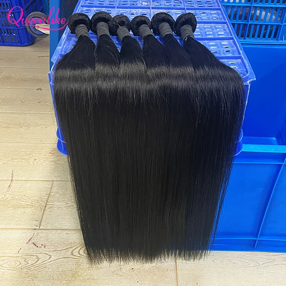 Queenlike Brazilian Raw Hair Bundles