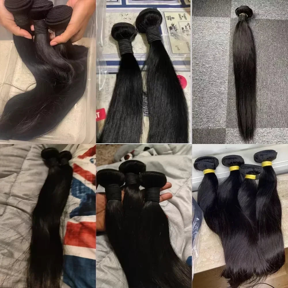 Queenlike Brazilian Raw Hair Bundles