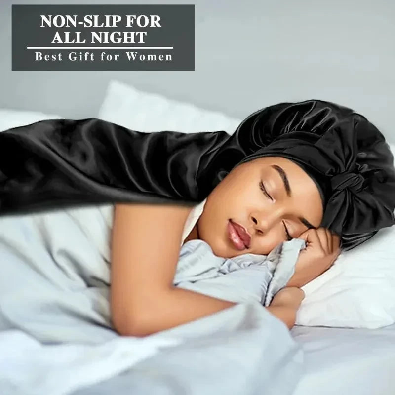 Satin Night Hair Bonnet