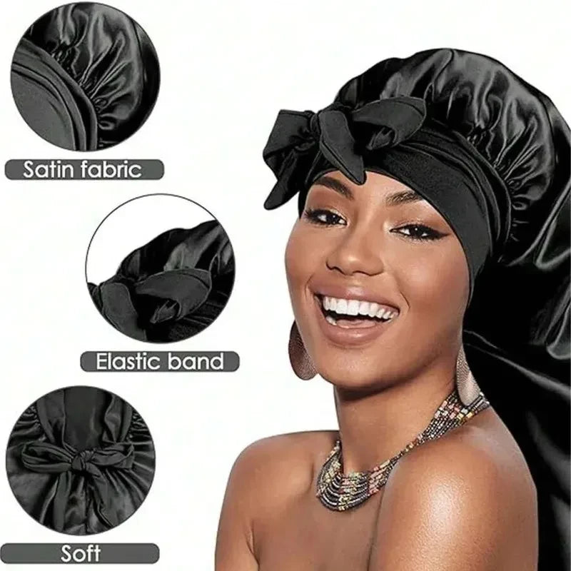 Satin Night Hair Bonnet