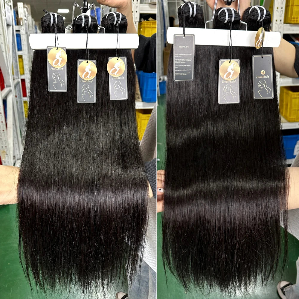 PerisModa Straight Human Hair Bundles