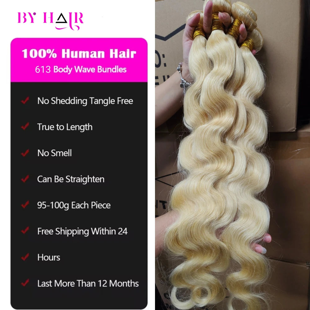 Honey Blonde Body Wave Hair Bundles