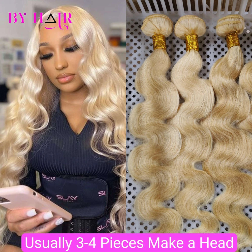 Honey Blonde Body Wave Hair Bundles