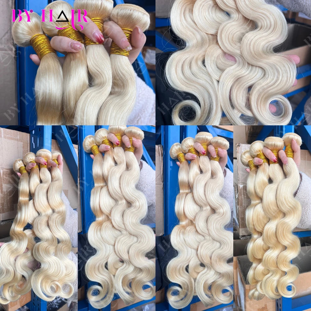 Honey Blonde Body Wave Hair Bundles