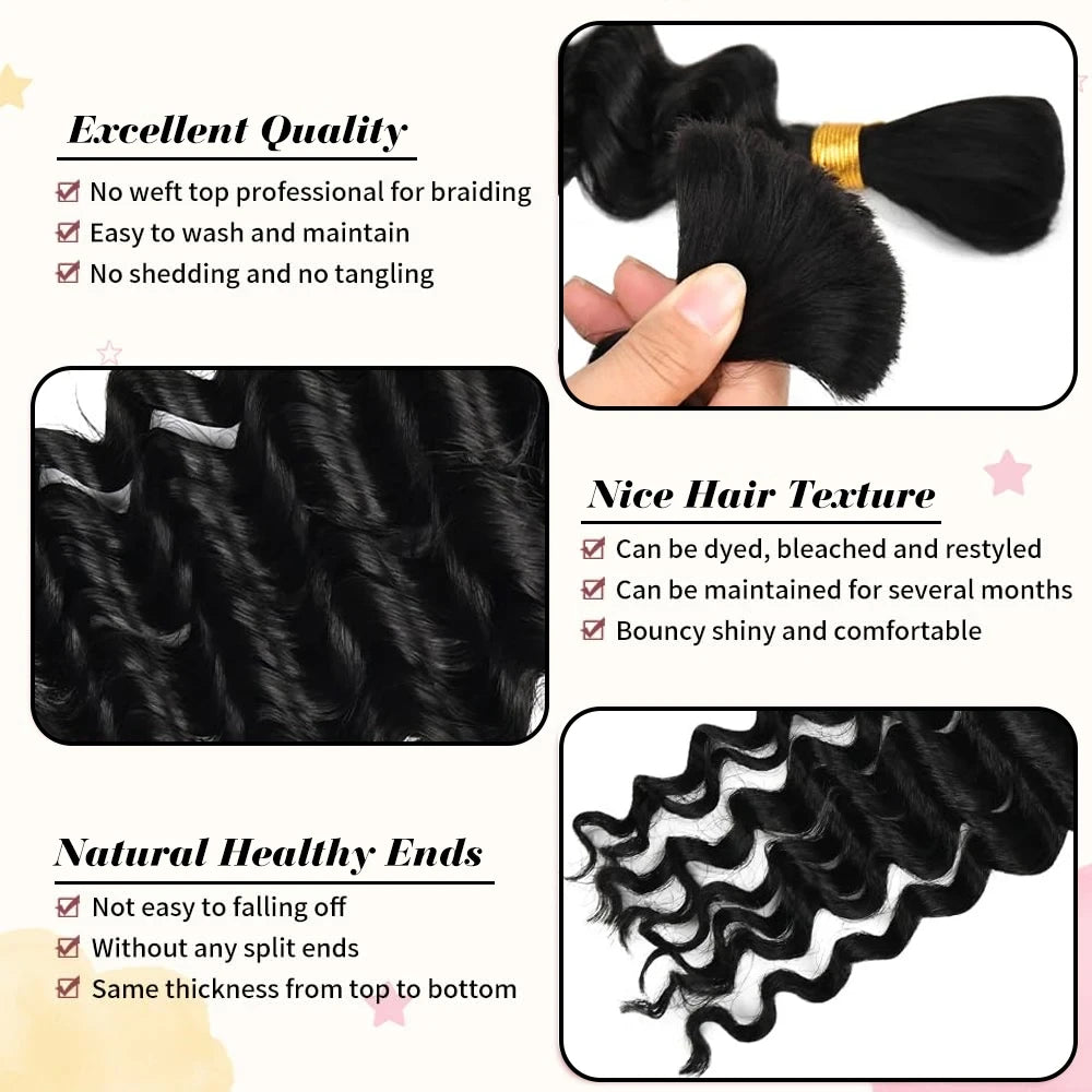 Nuocheng Brazilian Deep Wave Hair