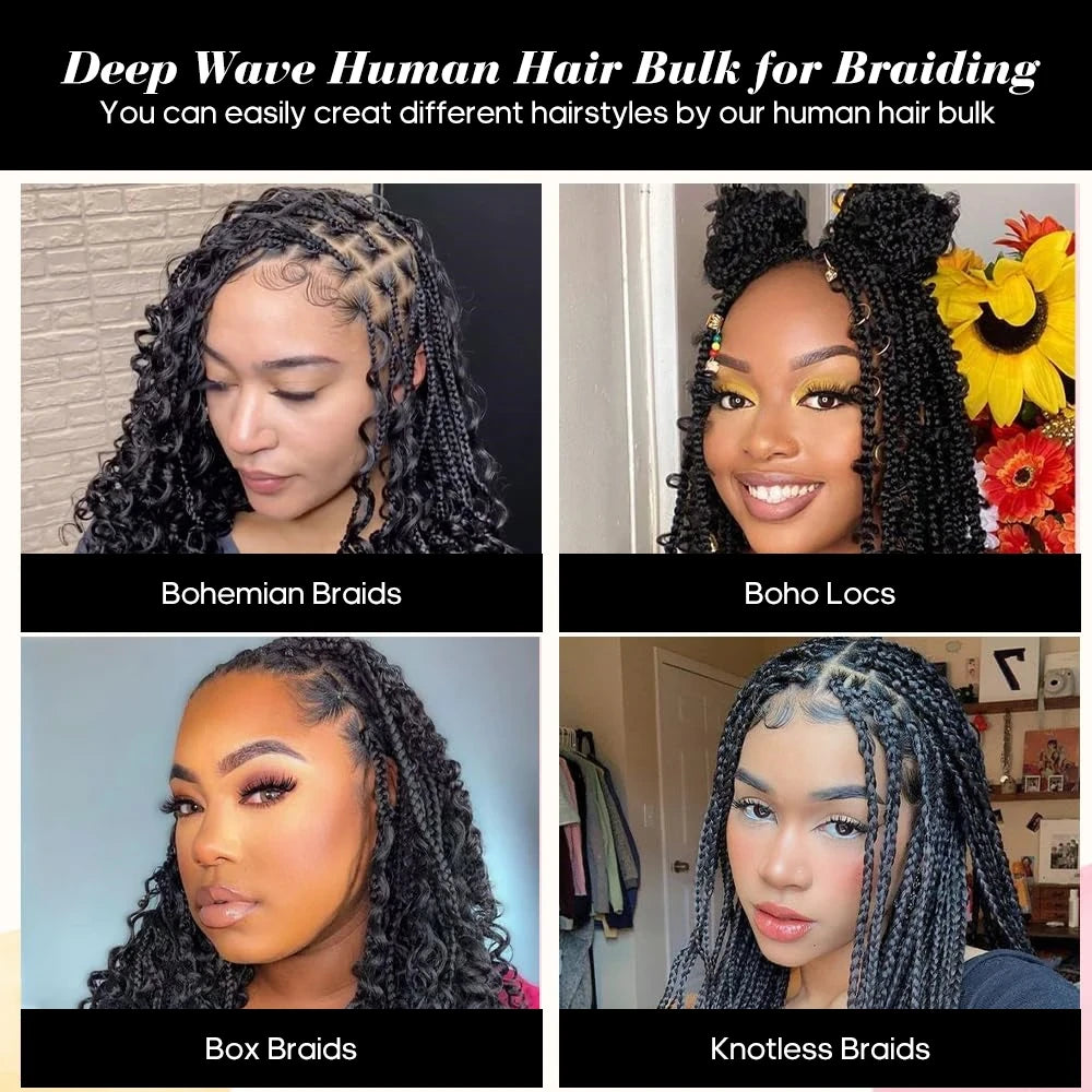 Nuocheng Brazilian Deep Wave Hair