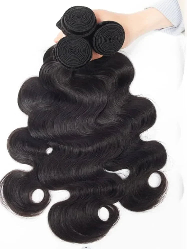 Brazilian Raw Body Wave Human Hair Extensions