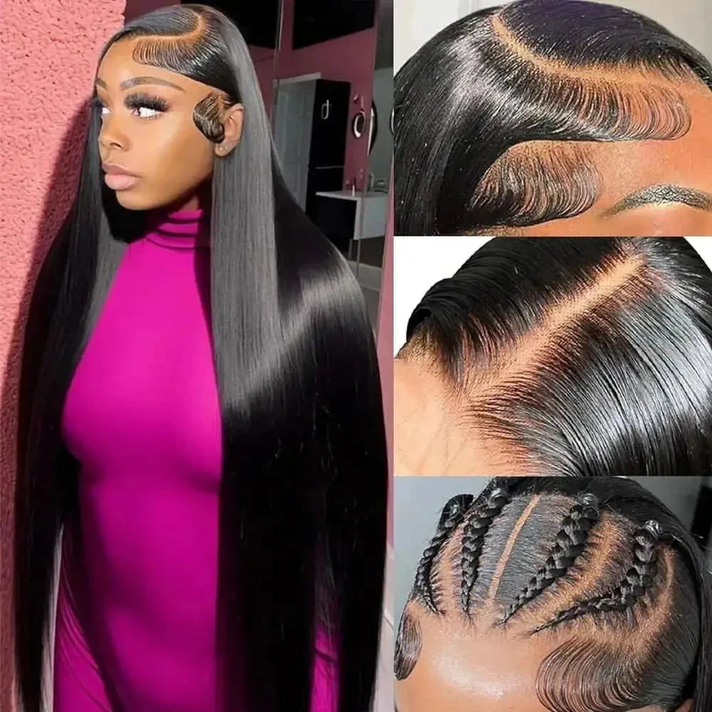 Straight Remy Human Hair Lace Wig