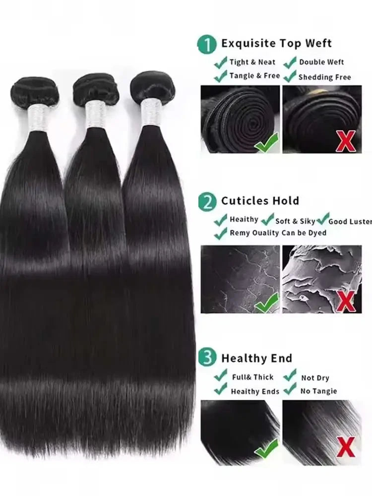 Gurvey Brazilian Human Hair Bundles