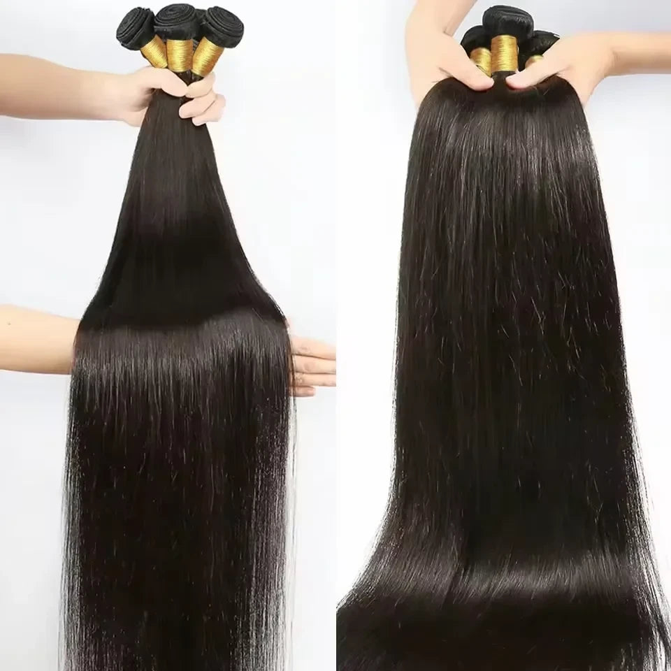 Bone Straight Indian Raw Hair Bundles