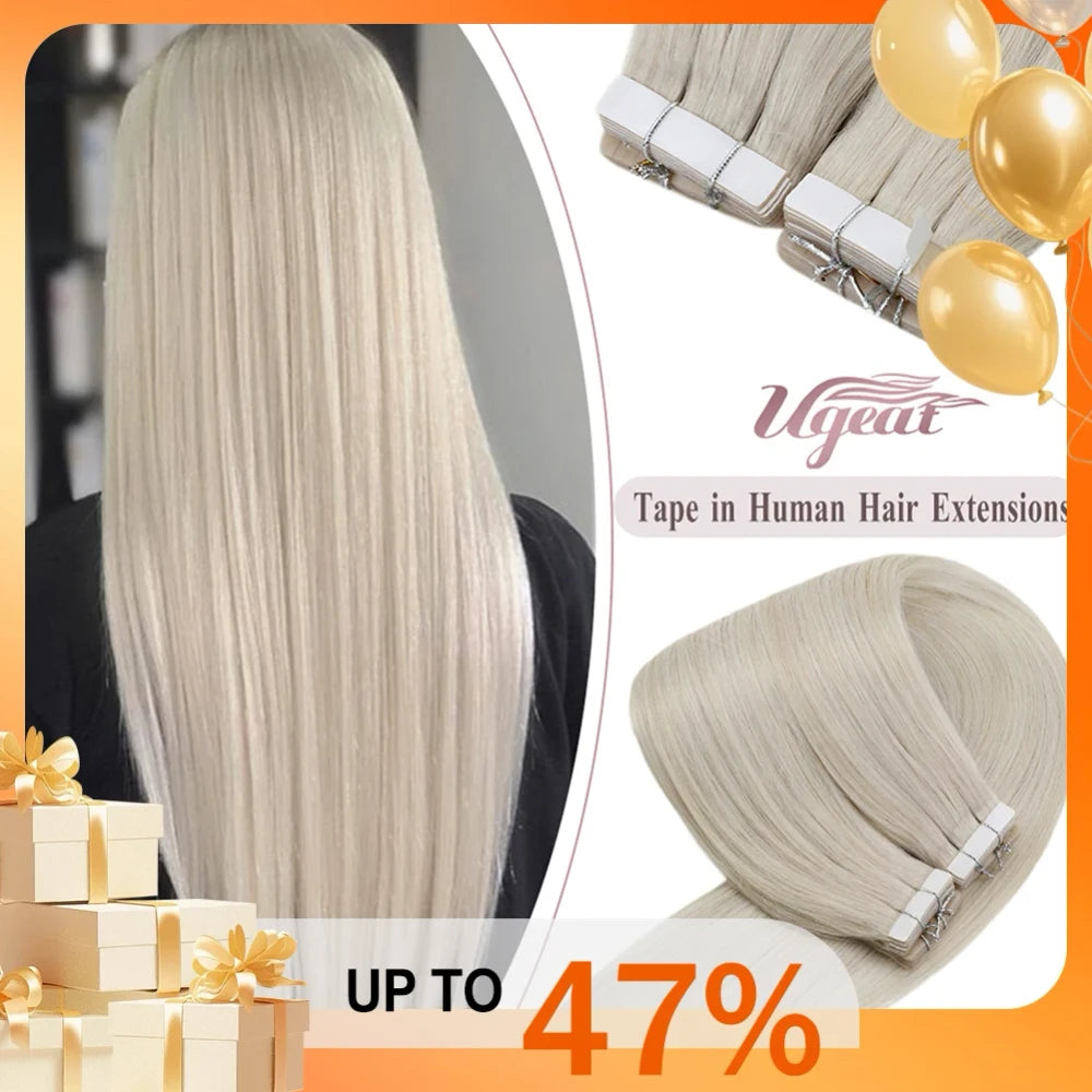 Remy Human Hair Tape Extensions