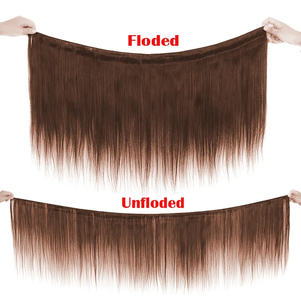 Chocolate Brown Human Hair Bundles
