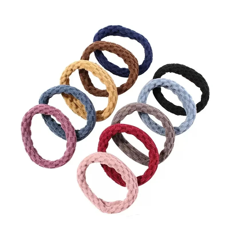 Basic Elastic Hair Tie Set