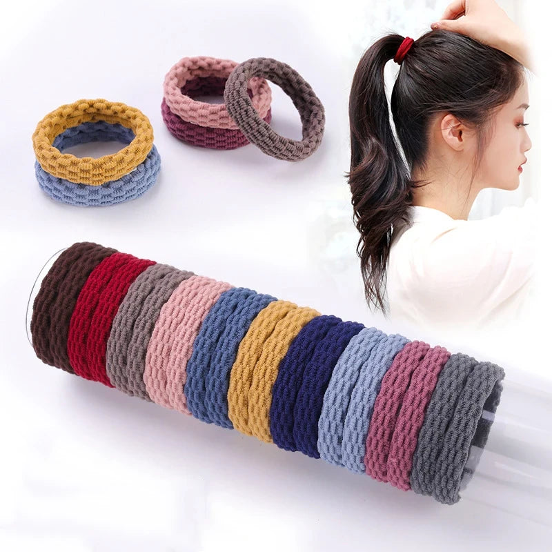 Basic Elastic Hair Tie Set