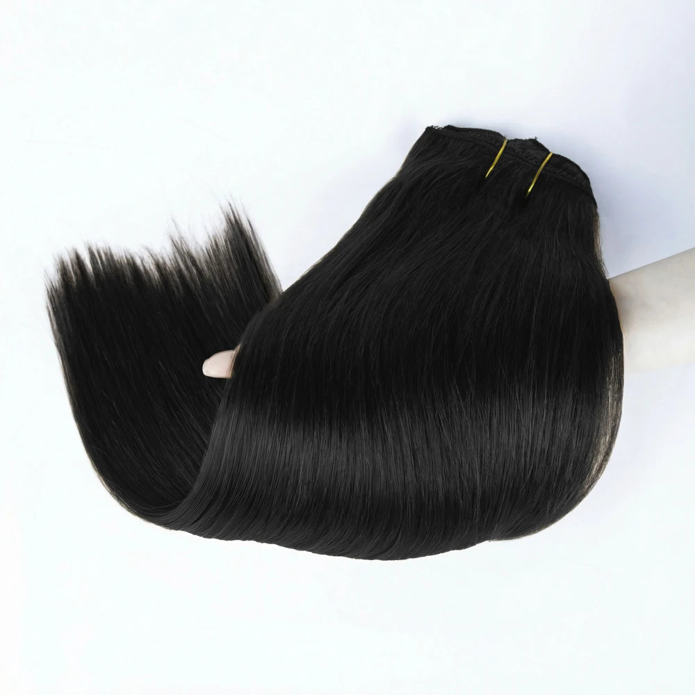 Bleach Blonde Human Hair Extensions