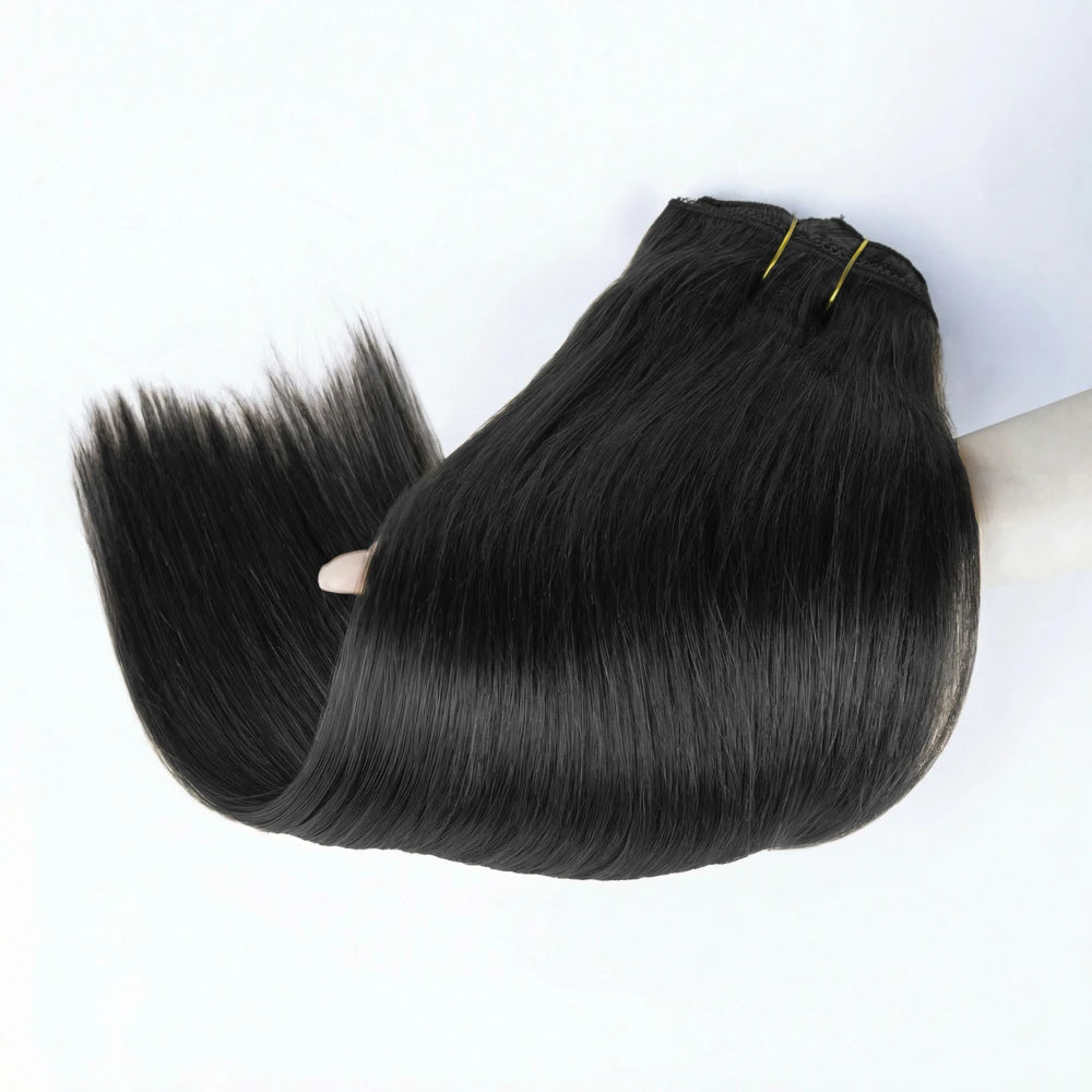 Bleach Blonde Human Hair Extensions