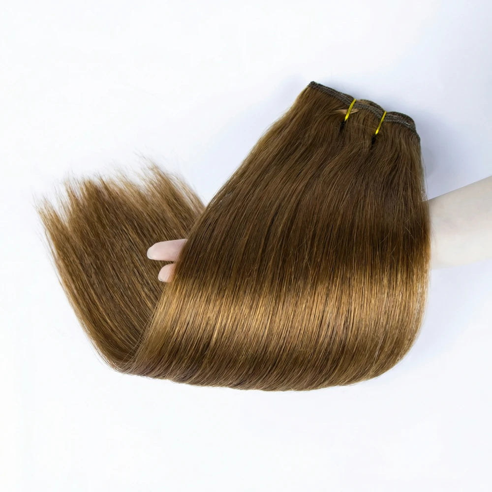 Bleach Blonde Human Hair Extensions