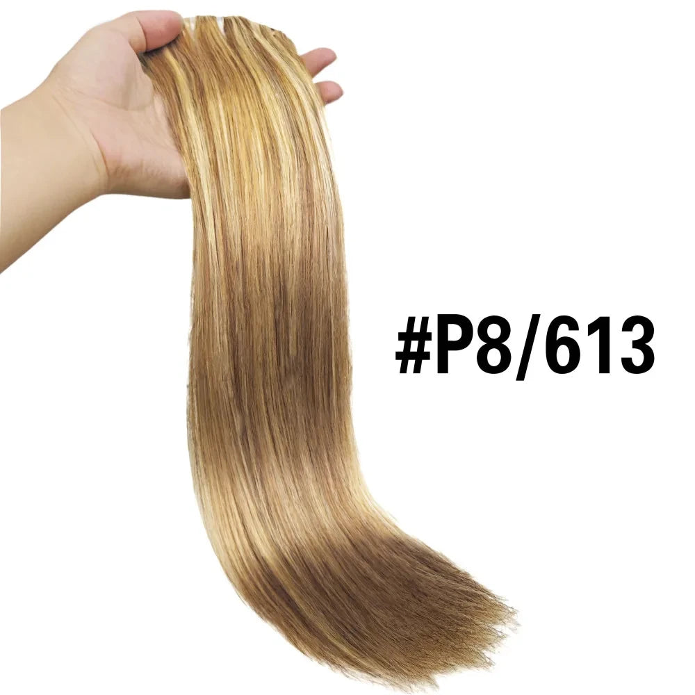 Chestnut Brown Human Hair Extensions