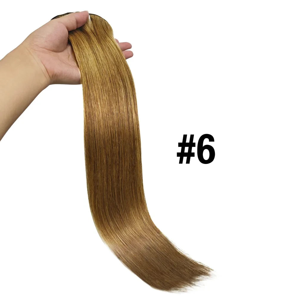 Chestnut Brown Human Hair Extensions
