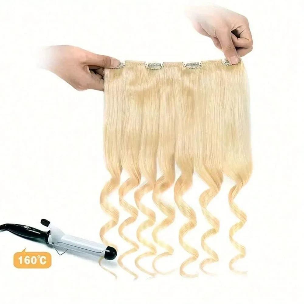 Real Human Hair Clip-In Extensions