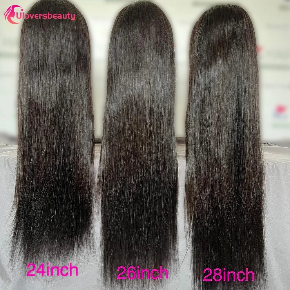 Straight Brazilian Human Hair Lace Wig