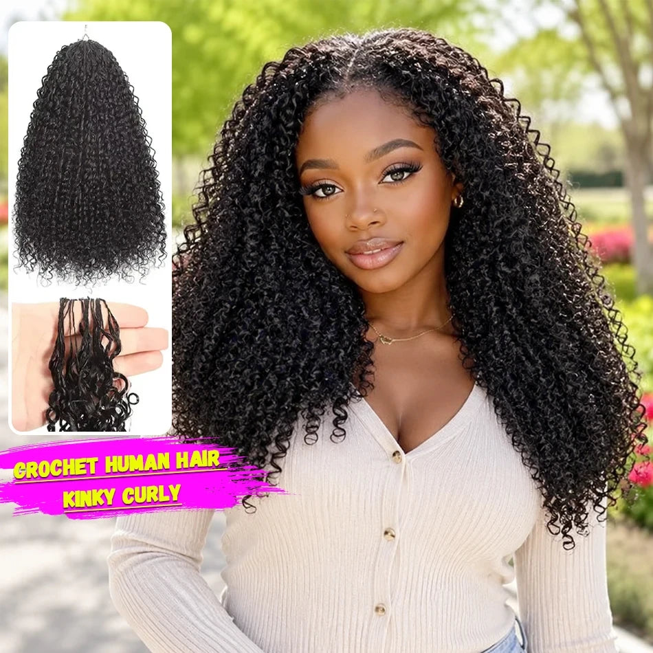 Remy Human Hair Crochet Extensions