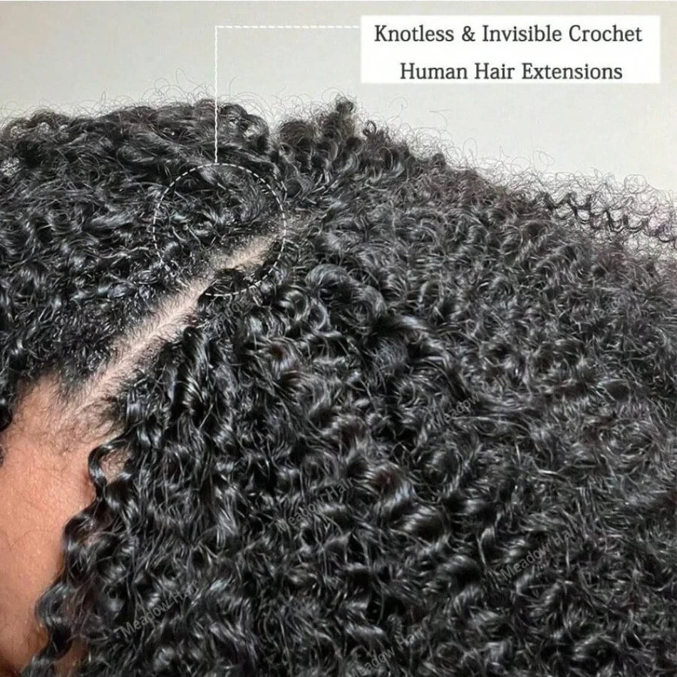 Remy Human Hair Crochet Extensions