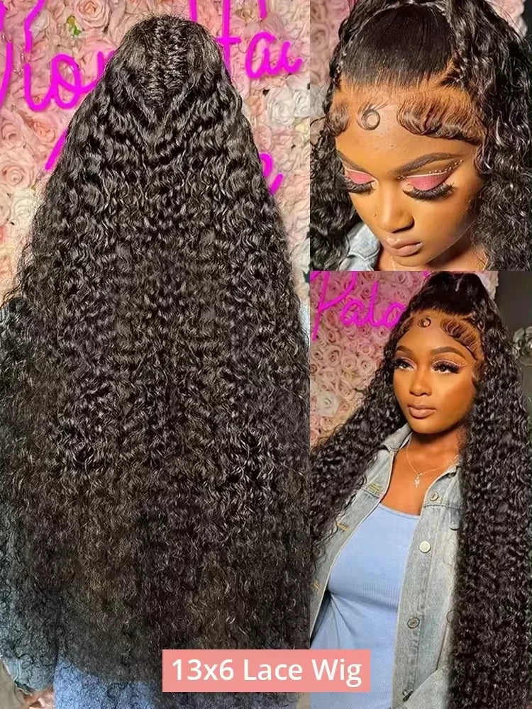 Deep Wave Human Hair Lace Wig