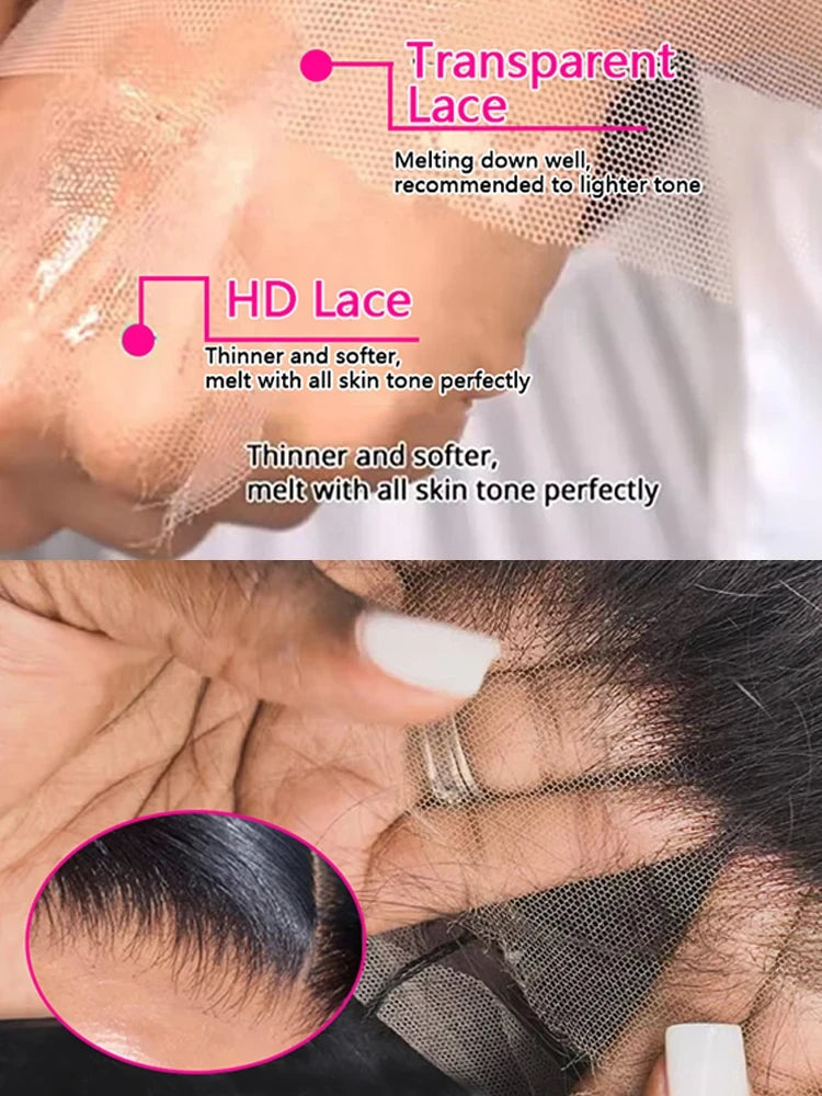 Deep Wave Human Hair Lace Wig