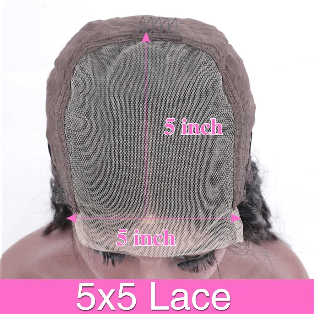 Deep Wave Human Hair Lace Wig