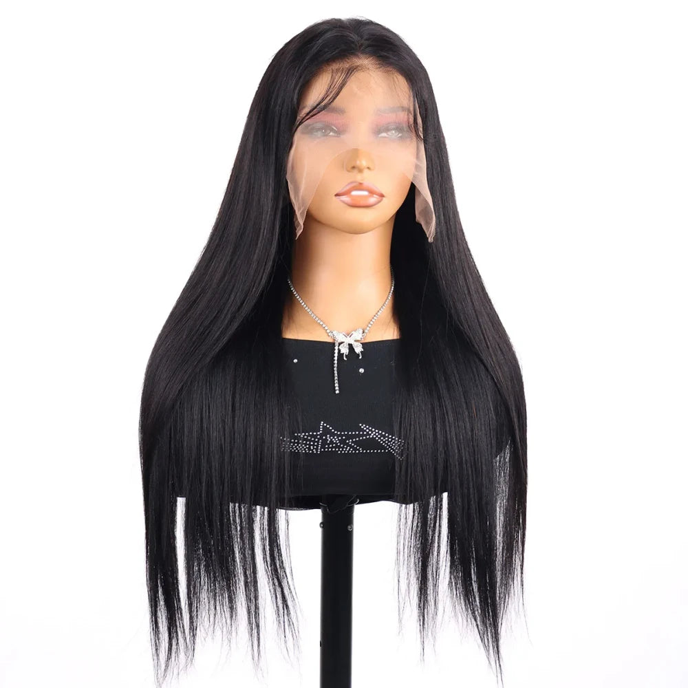 Straight Raw Human Hair Lace Frontal Wig